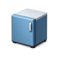 Mini Fridge 3D icon