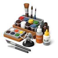 Miniature Painting Kit 3D icon