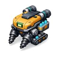 Mining Drone 3D icon