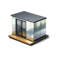 Mirror Cabin 3D icon