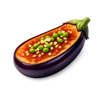 Miso Eggplant 3D icon