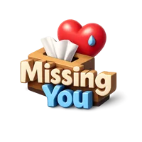 Missing You 3D icon