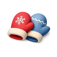 Mittens 3D icon