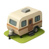 Mobile Home 3D icon