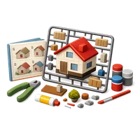 Model Building Kit 3D icon