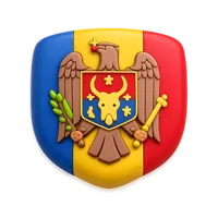 Moldova 3D icon