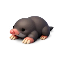Red Mole 3D icon
