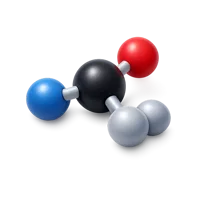 Molecule Model 3D icon