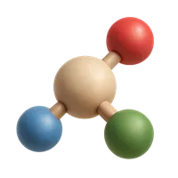 Molecule 3D icon
