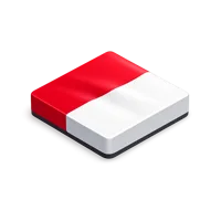 Monaco Flag 3D icon