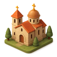 Monastery 3D icon
