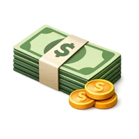 Green Money 3D icon