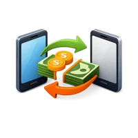 Money Transfer 3D icon