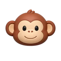 Monkey 3D icon