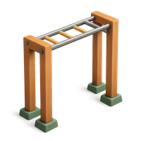 Monkey Bar Rack 3D icon