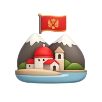 Montenegro 3D icon