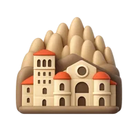 Montserrat 3D icon