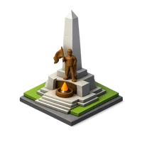 Brown Monument 3D icon