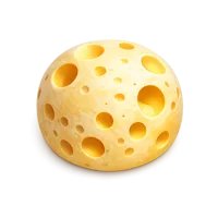 Moon Cheese 3D icon