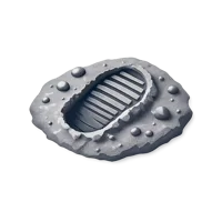 Moon Footprint 3D icon