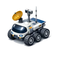 Moon Rover 3D icon