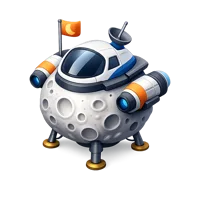 Moon Ship 3D icon