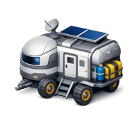 Moon Trailer 3D icon