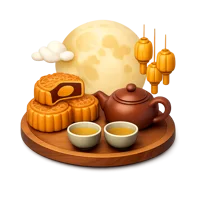 Mooncake Festival 3D icon