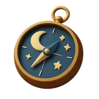 Moonlit Compass 3D icon