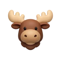 Moose 3D icon