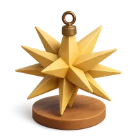 Moravian Star 3D icon