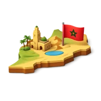 Amber Morocco 3D icon