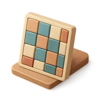 Mosaic Tile 3D icon