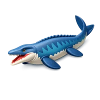 Mosasaur 3D icon