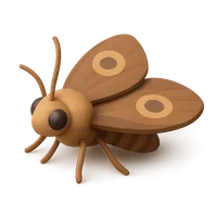 Moth 3D icon