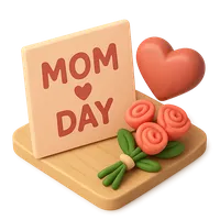 Mother’s Day 3D icon