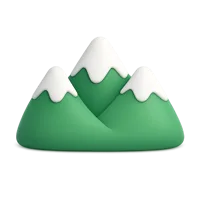 Mountain 3D icon