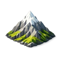 Green Mountain 3D icon