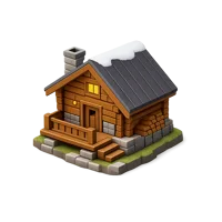 Brown Mountain Hut 3D icon