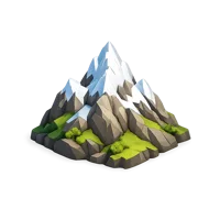 Green Mountain Peak 3D icon