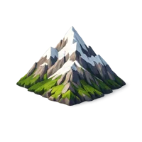 Mountain Peak 3D icon