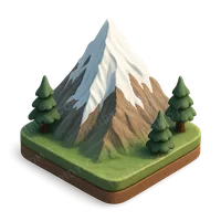 A grid of About Places & Architecture icons 3D icons