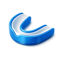 Blue Mouth Guard 3D icon