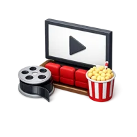 Movie Screening 3D icon