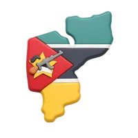 Mozambique 3D icon