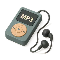 MP3 Player 3D icon