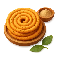 Murukku 3D icon