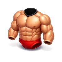 Muscle Costume 3D icon