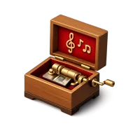 Red Music Box 3D icon