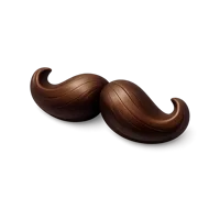 Mustache 3D icon